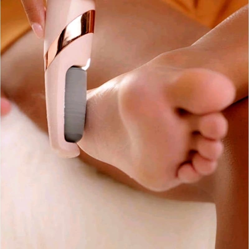 Lixador Esfoliador de Pés Elétrico USB - Remoção de Calos e Calcanhar Liso