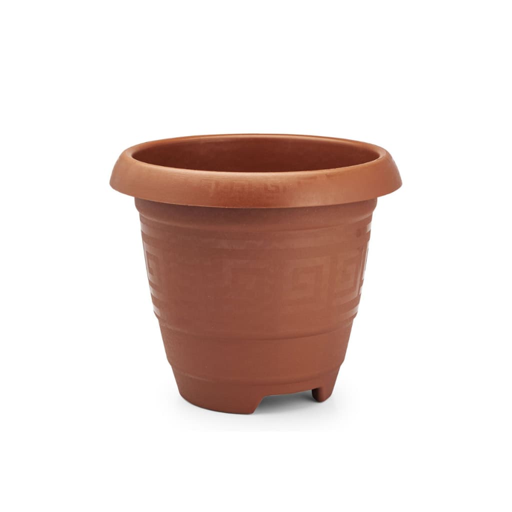 Kit 5 Vaso 5 Litros de Planta Decorativo Bacia Redonda Família Terra Cota Vasos Para Flores Plantas Jardim Decoração