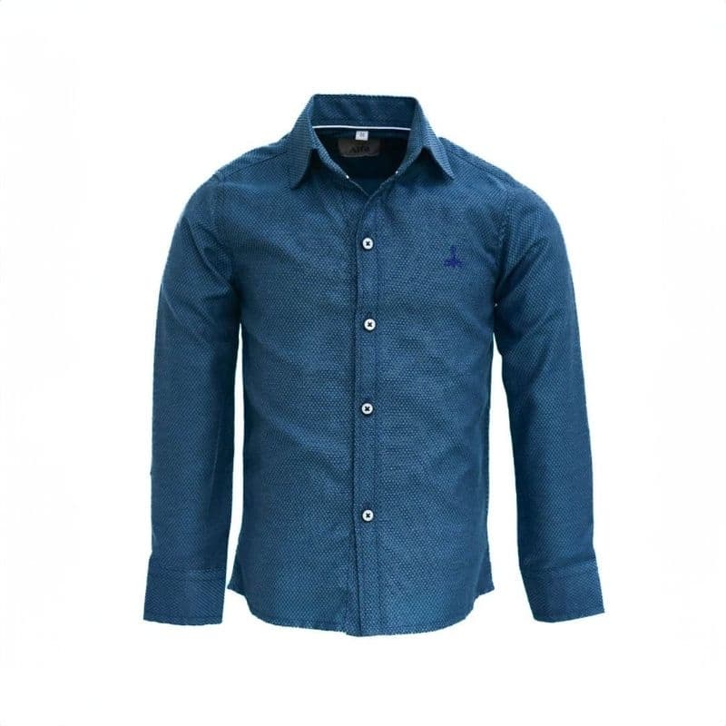 Camisa Social Infantil e Juvenil Alfa 15355