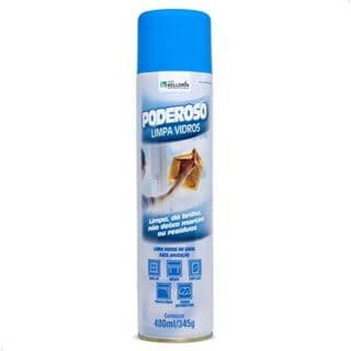 Spray Limpa Vidros Aerosol Poderoso Kelldrin 400ml
