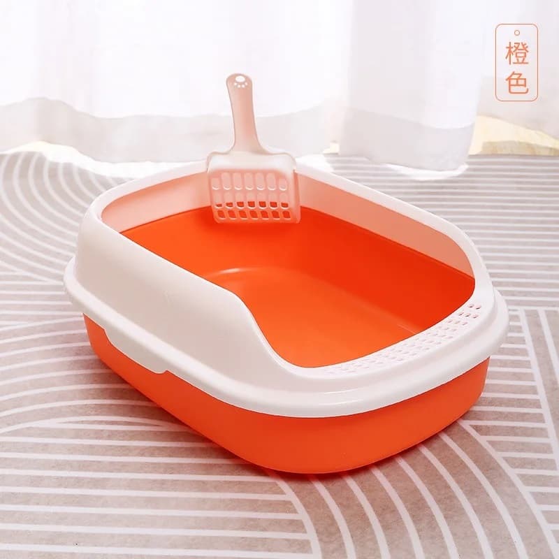 Kit Caixa de Areia para Gato com Pá - Tamanho Grande