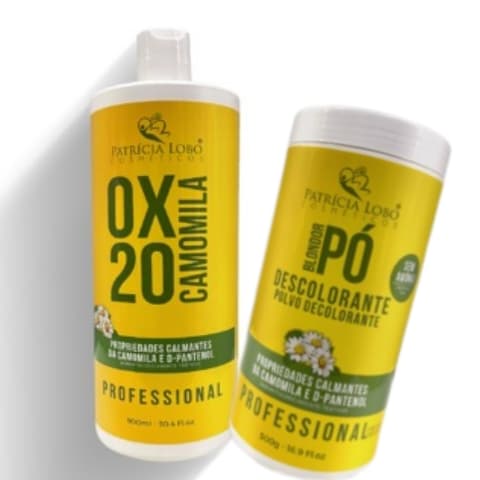 Banho De Lua Para Gestante OX + Pó Descolorante Camomila Patricia Lobo