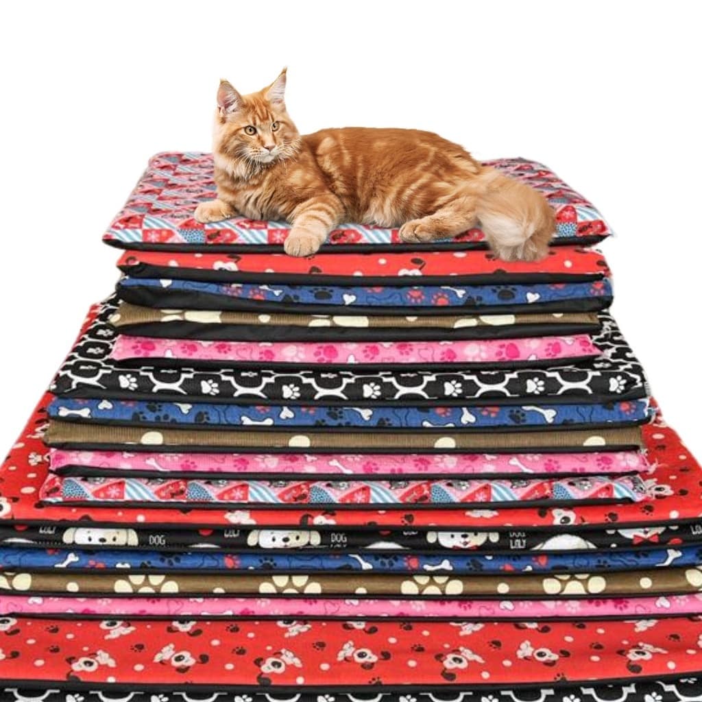 COLCHONETE PARA CÃES E GATOS DE NYLON COM ZIPER FUNDO IMPERMEAVEL OTIMA QUALIDADE VARIOS TAMANHOS