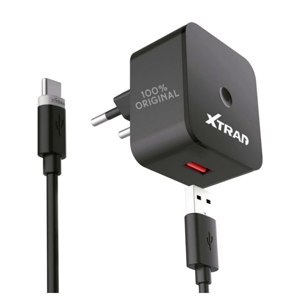 Carregador de Celular Turbo Original Xtrad Qualidade Top Tipo C Micro USB