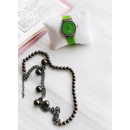 Relógio Quartz - Verde Delicado
