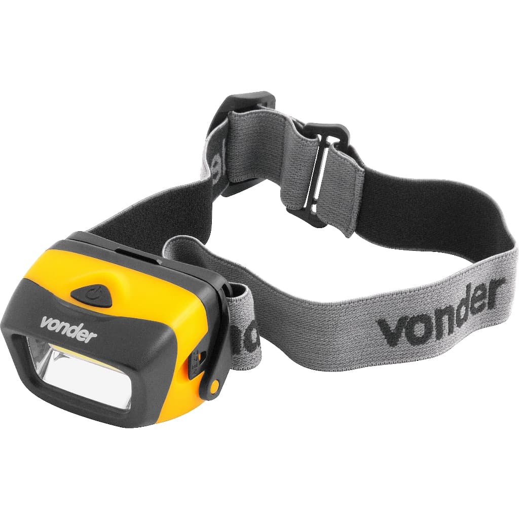 Lanterna De Cabeça Led Cob Lcv 120 Lúmens Capacete Vonder