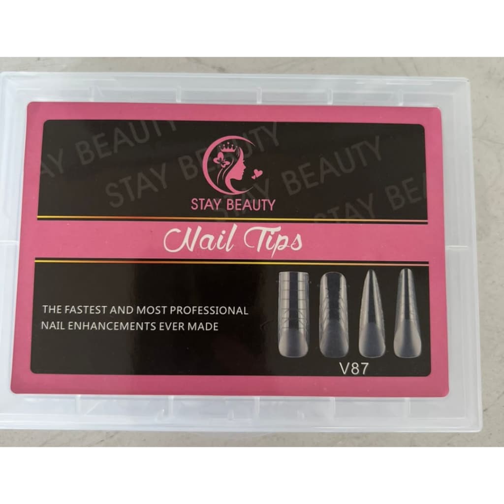 Molde F1 Varios formatos + adesivo reversa Fan Nails 120 un V87