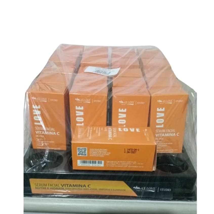 Box C/24 Sérum Facial Vitamina C Max Love
