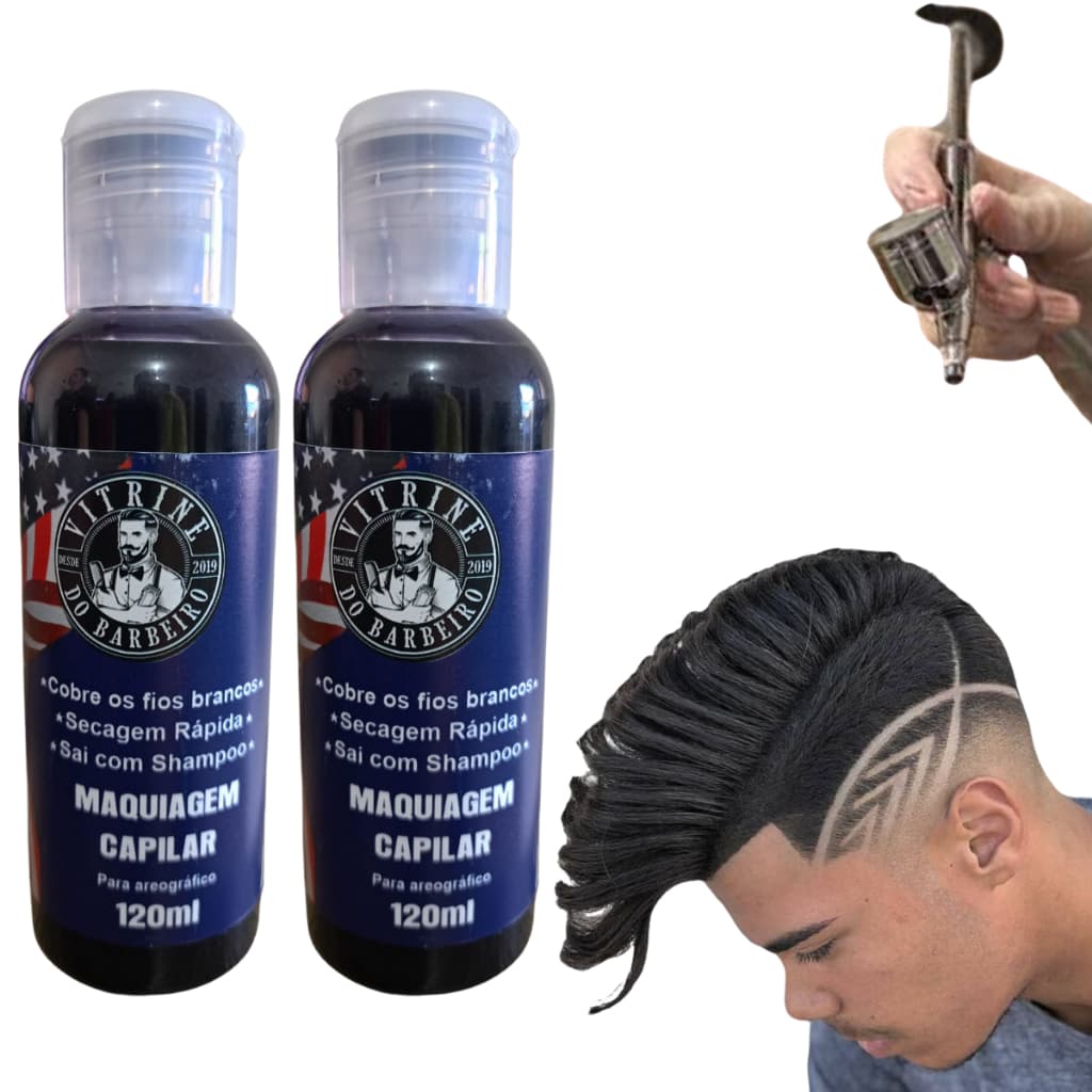 Tinta Para Aerógrafo Kit Profissional 02 Unidades