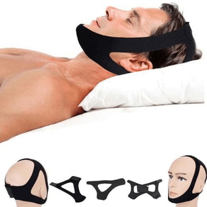 Queixeira Anti Ronco Neoprene 3 Pontas Ajustável Promoção Dorme Melhor Pronta Entrega