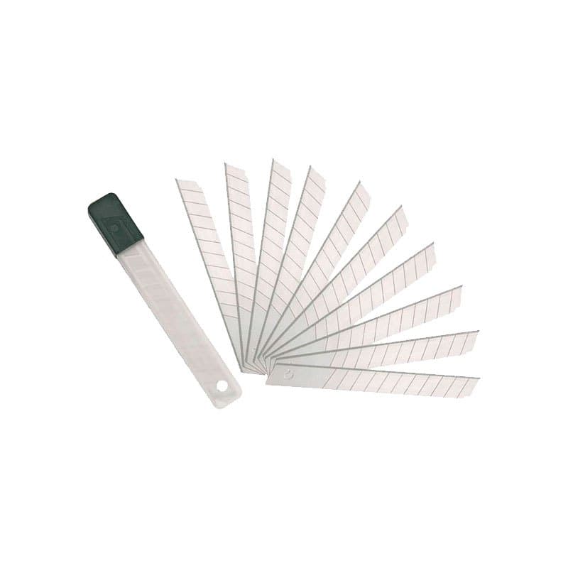 Kit 50 Lâminas Para Estilete 18mm 50 Unidades De Lâminas