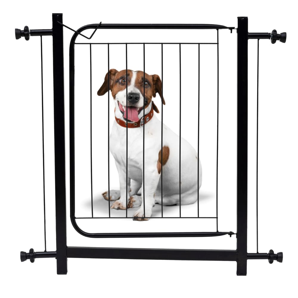 Grade Portão com Extensor Portãozinho Proteção Pet Cães Cachorro Criança 80 a 90cm promoção