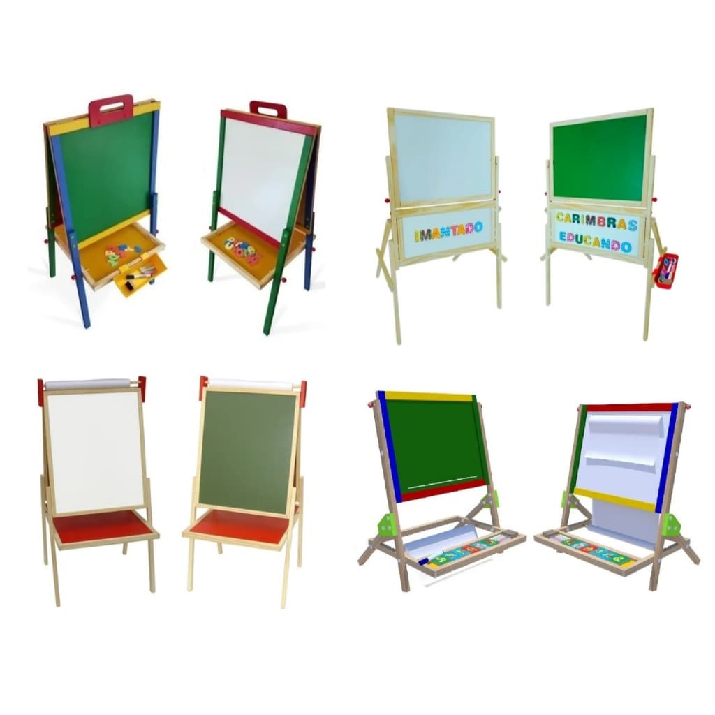 Lousa e Quadros Educativos de Pintura ou Magnéticos Dupla Face - Carimbrás