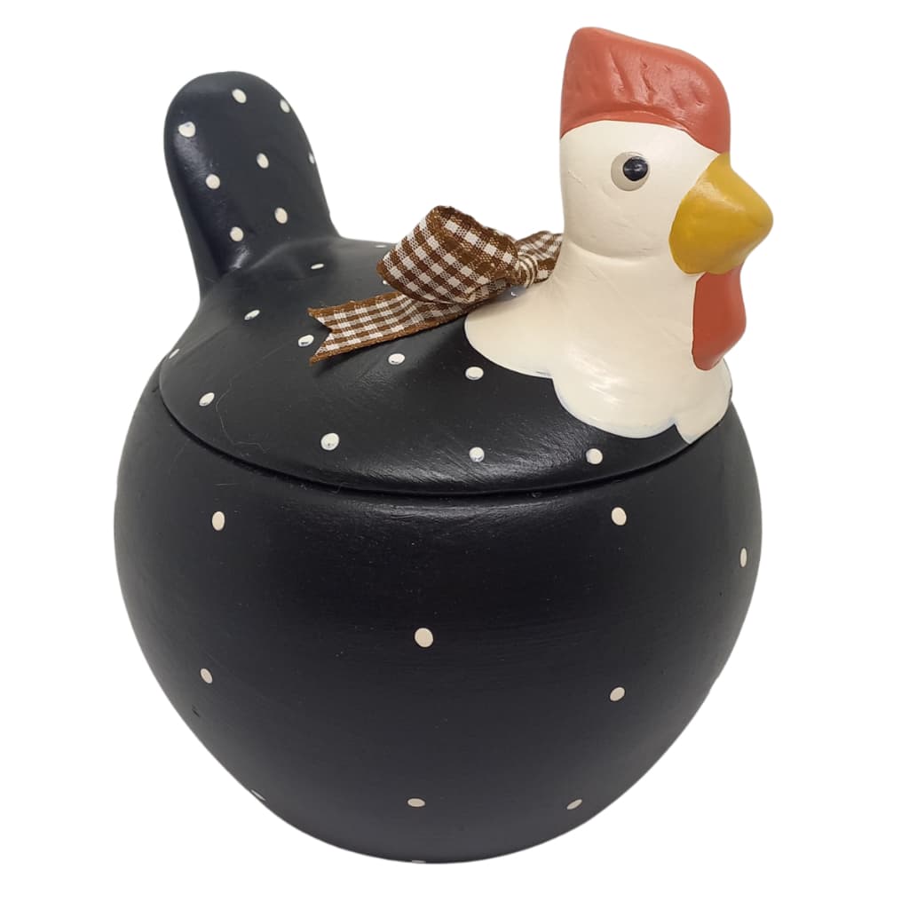 Galinha Decoratia Porta Objetos Enfeite De Cozinha Ceramica