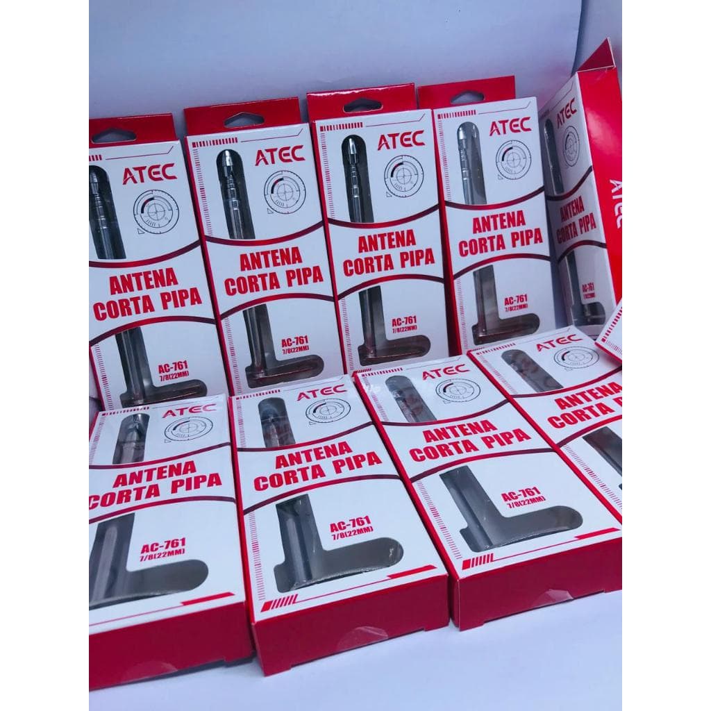 Kit 10 Antenas Corta Pipa para Retrovisor da Atec