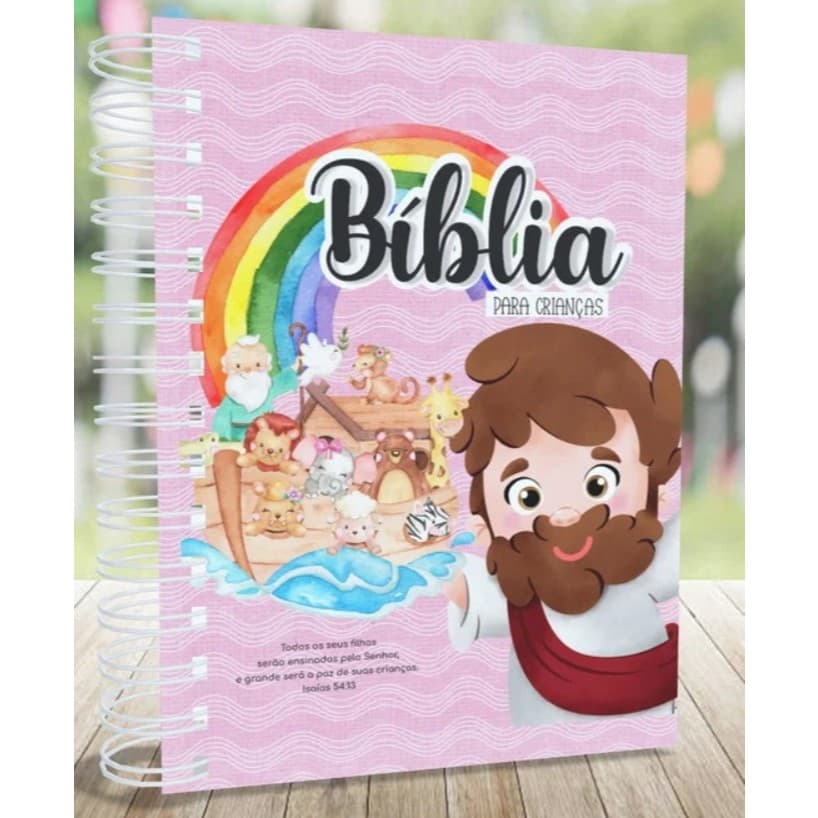 BÍBLIA INFANTIL PERSONALIZADA COM NOME