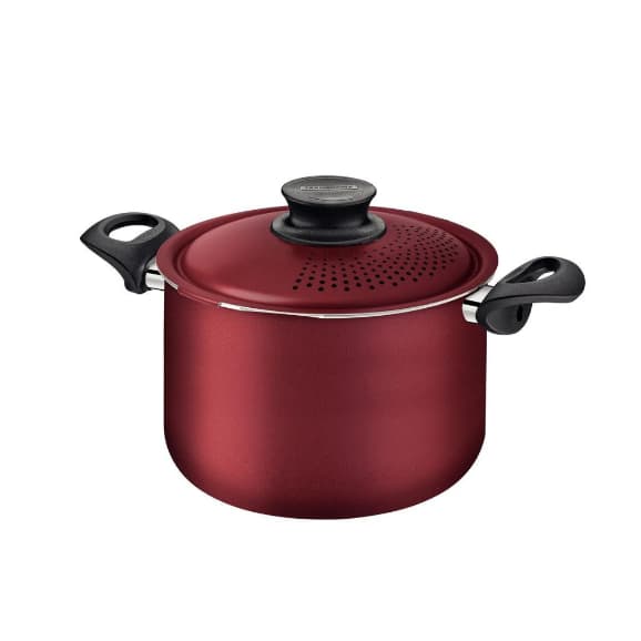 ESPAGUETEIRA 24CM 7,3L PARIS VERMELHO TRAMONTINA
