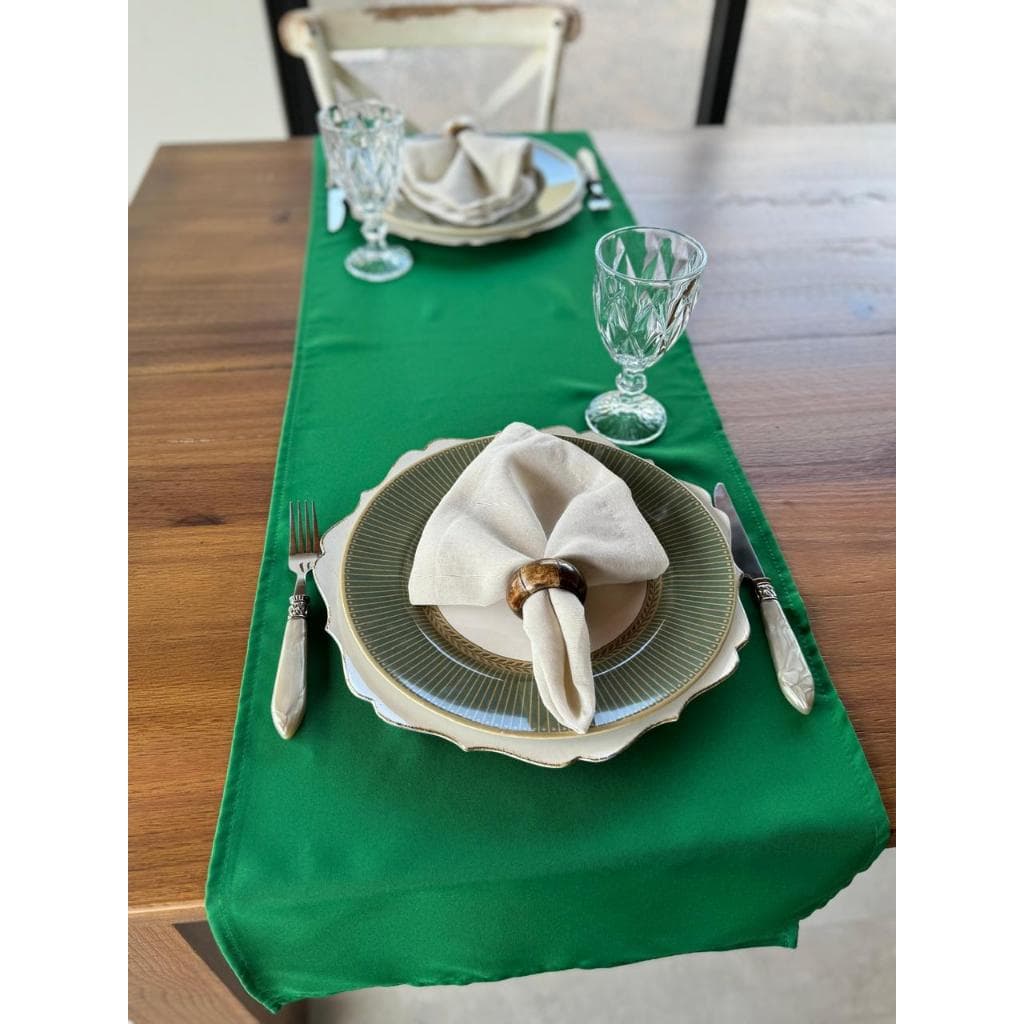 Trilho Caminho de Mesa Tecido Oxford 1,45 m X 40 cm Bainha Mesaposta