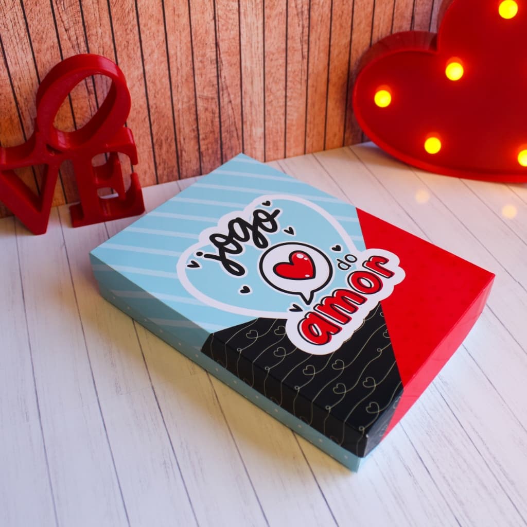 Jogo do Amor Dia dos Namorados | Presente Criativo e Romântico para Casal | Brincadeira Divertida para Namorados