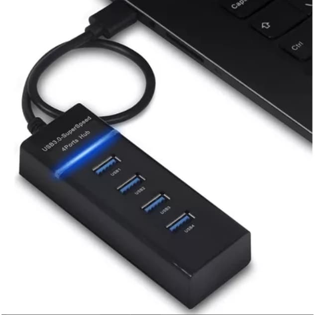 Hub USB 3.0 4 Portas Extensor de Portas USB