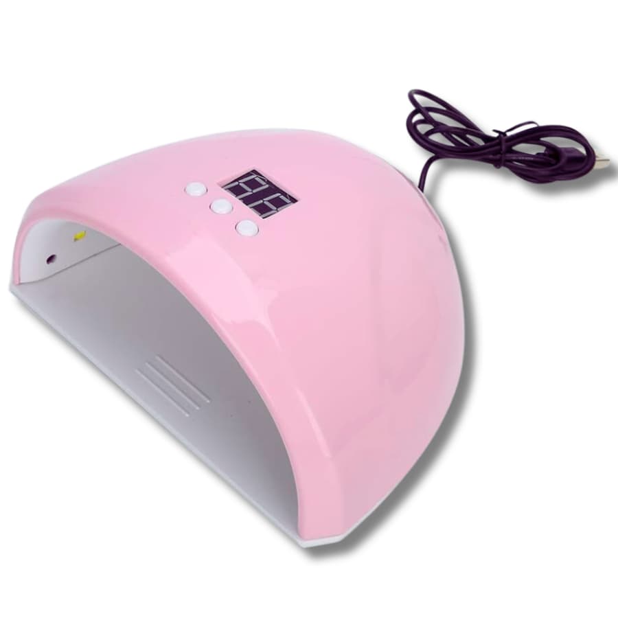 Lâmpada de secagem de unhas 36W, ferramenta de manicure para máquina de endurecimento de unhas moderna, lâmpada de secador de esmalte de gel UV inteligente, secador de esmalte para unhas normais com 12 contas de luz