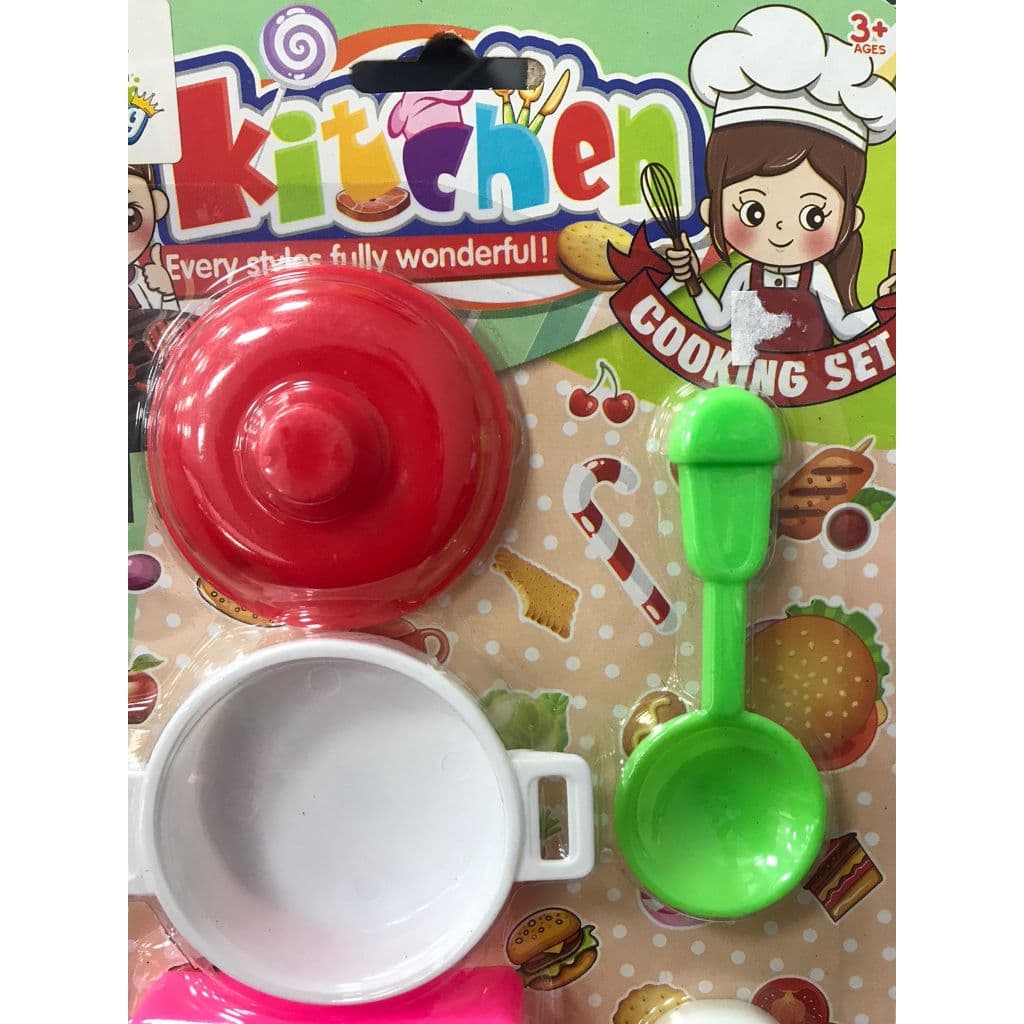 Conjunto Comidinhas Kitchen Set 5 Peças