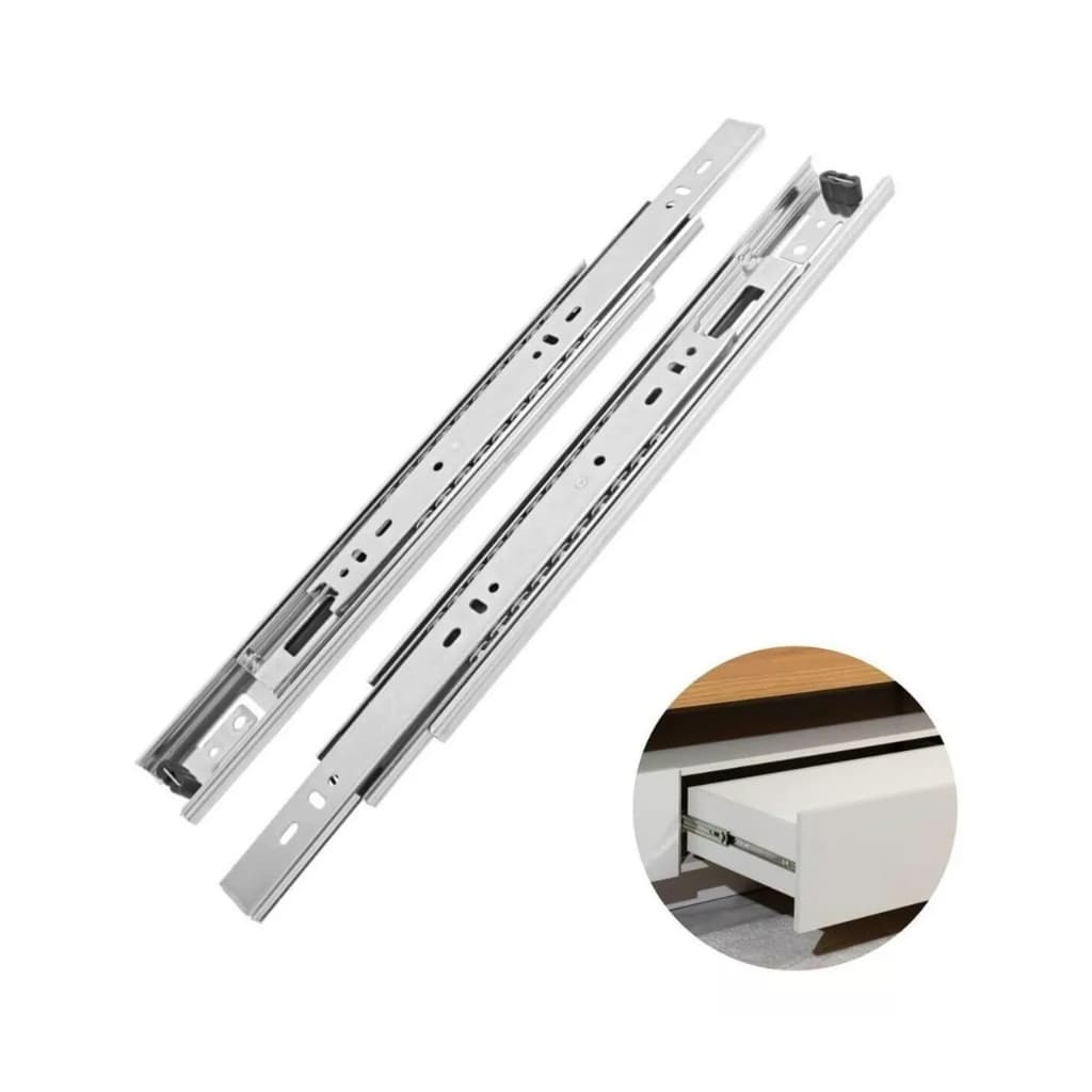 Corrediça Gaveta Trilho Telescópico 40cm Par Super Oferta