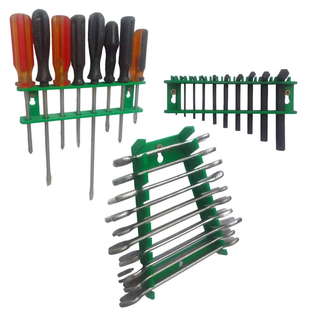 Kit Suporte para Chave De Fenda + Suporte para chave Allen + Suporte para chave de Boca