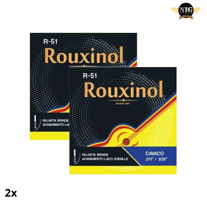 Kit 2 Encordoamento Cavaco Laço Chenille R51 Rouxinol