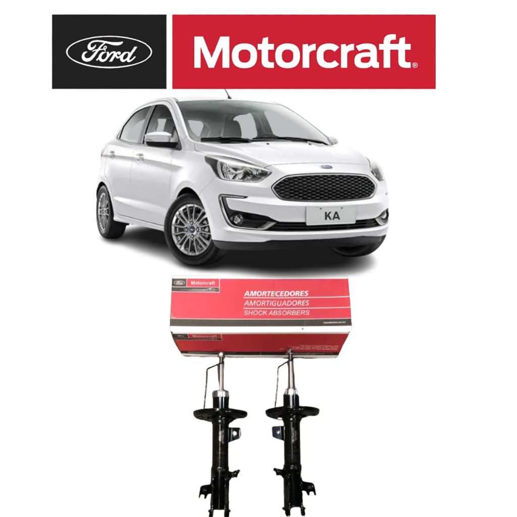 Jogo Amortecedores Dianteiro Ford Ka 2014/2021 Original Ford