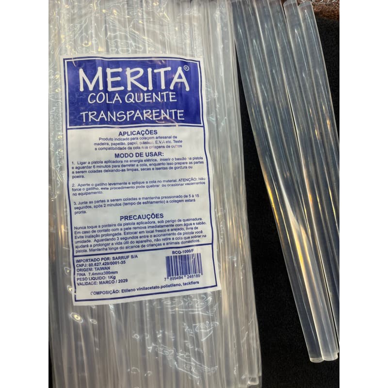 Cola Silicone Quente Bastão Transparente 1kg Fina Ou Grossa Artesanato Manualidades Refil Pistola Cola