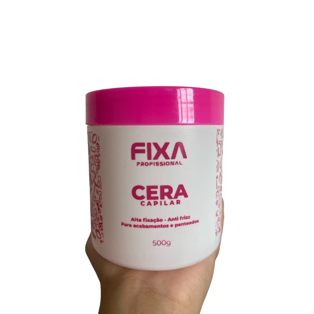 Cera Capilar 500g Fixa Profissional Penteados