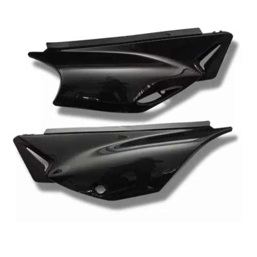 Tampa Lateral Par Preta Lander 250 2007/2008/2009/2010/2011/2012/2013/2014/2018/2019 Paramotos