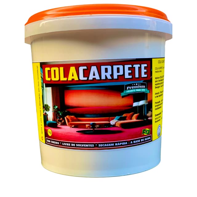 Cola para Carpetes e Grama Sintética Base Água 1 Kg.