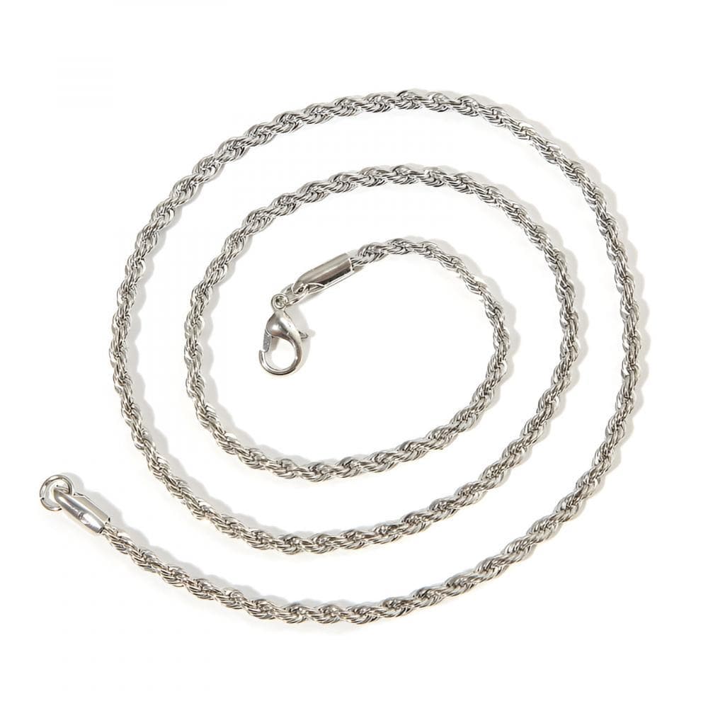 Corrente de Torção Masculina de aço inox
