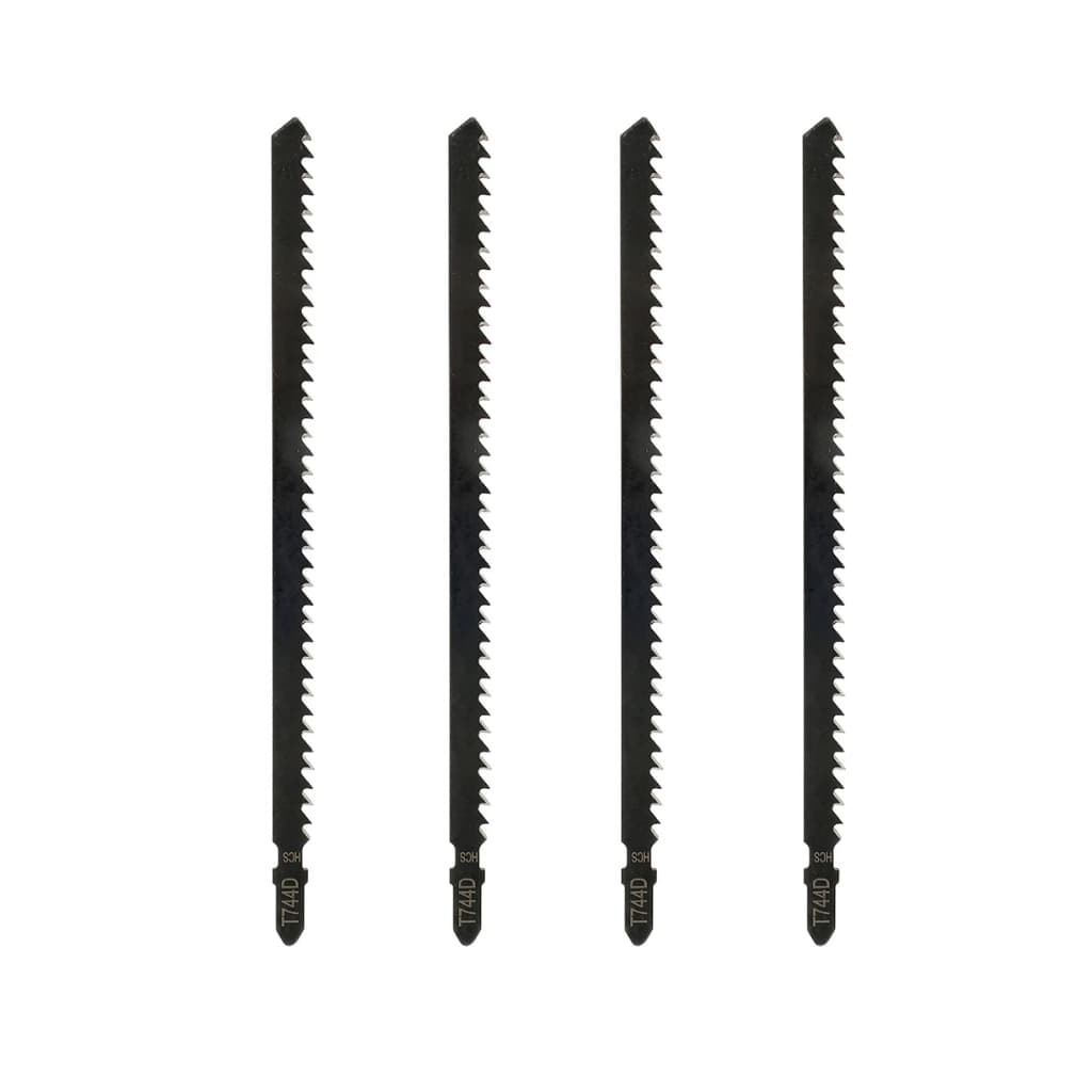 4 Lâminas Longas 18cm para Serra Tico Tico