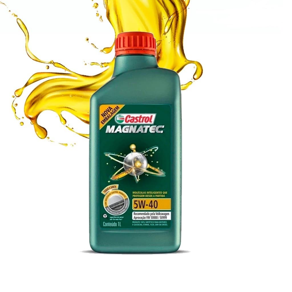 Óleo Lubrificante Castrol Magnatec 5w40 508 88 509 99 Profissional 100% Sintético Recomendado pela Volkswagen