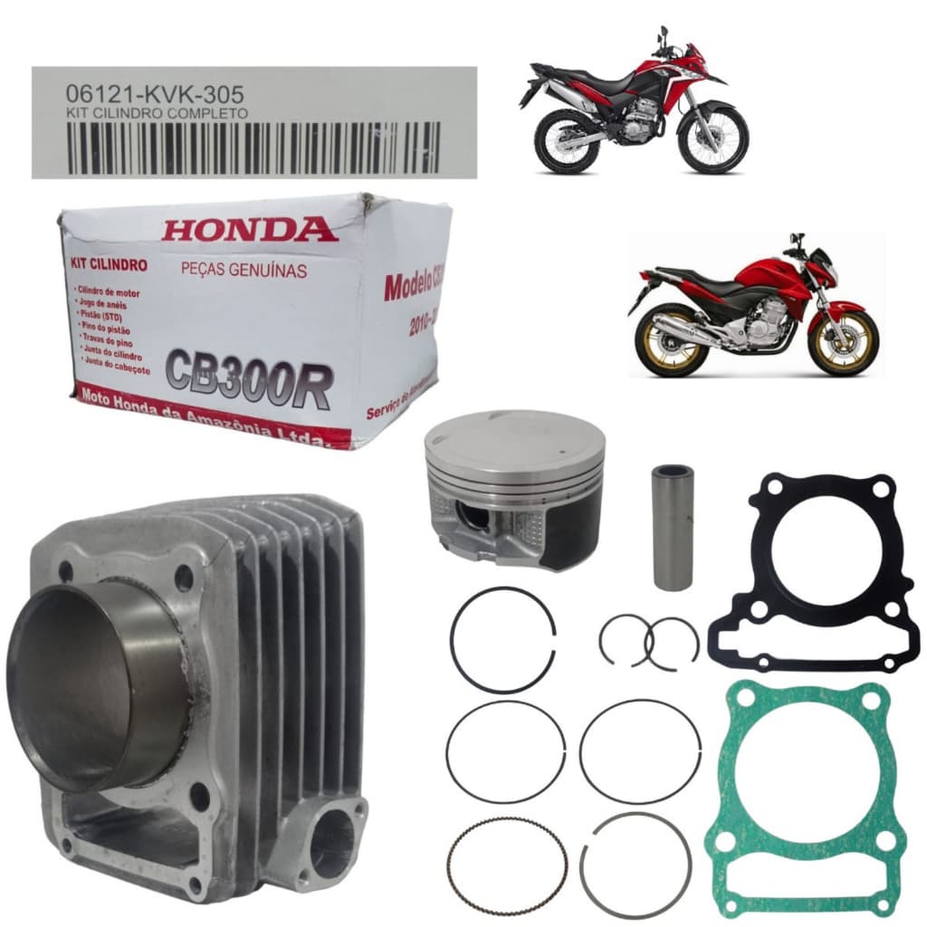 Kit Cilindro CB 300R e XRE 300 - ORIGINAL HOP