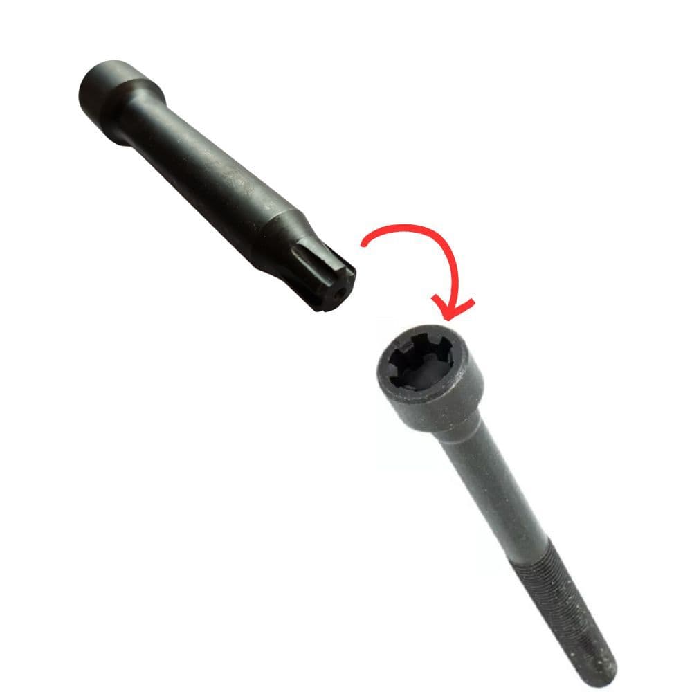 CHAVE P/ PARAFUSOS CABEÇOTE MOTOR FIAT 2.0 e 1.6 16v -PALIO TEMPRA DOBLO