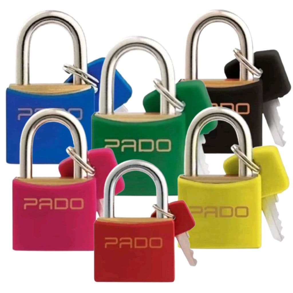 Cadeado Color 25/30/35 Mala, Porta, Janela Pado