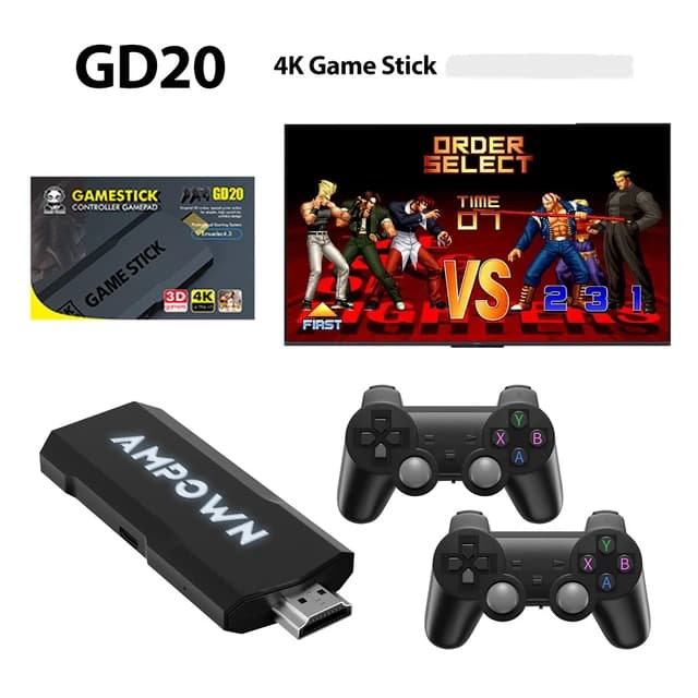 Video Game Super GD20, GD10, Lite 73.000 Jogos Atualizado Game PRO | Vários Modelos Game Stick
