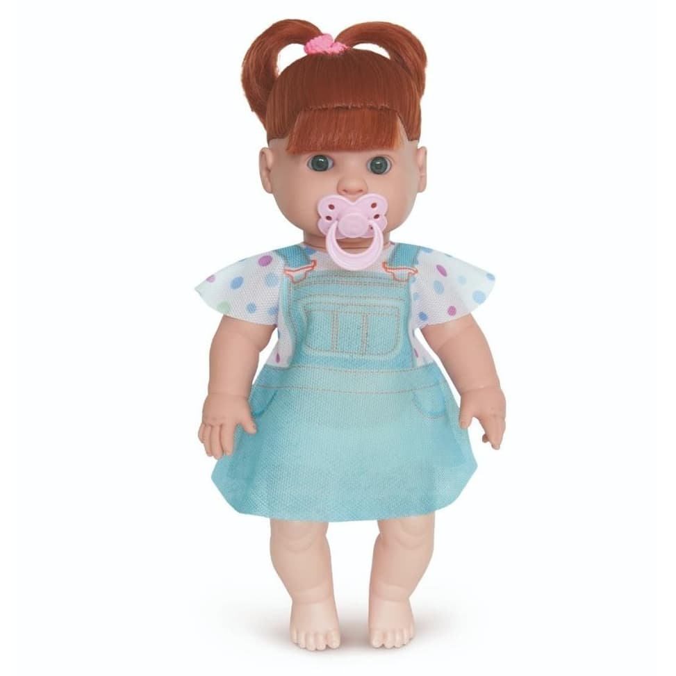 Boneca Ruiva Coleção Danadinhas Sapeca Com Chupeta - Envio Imediato -