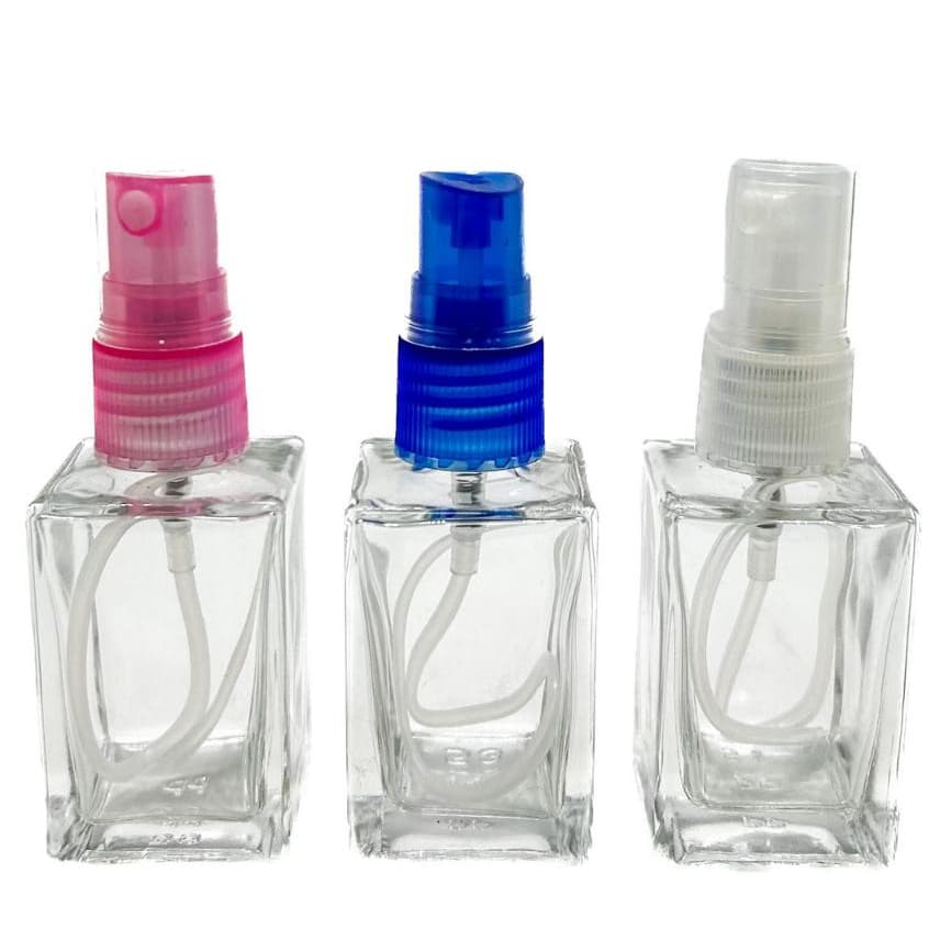 Kit 10 Frascos de Vidro 30ml Com Borrifadores Spray