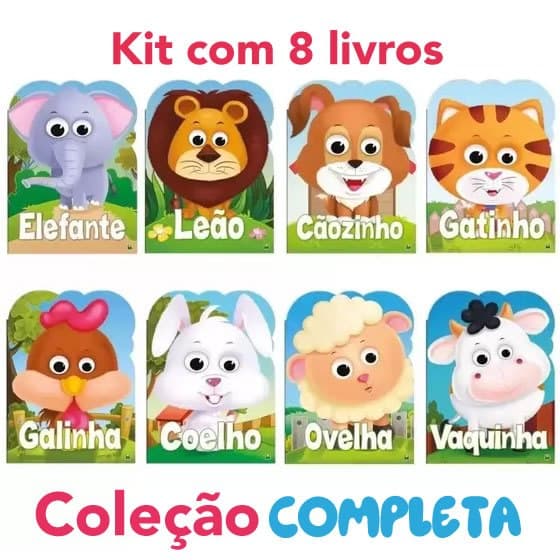 Kit com 08 Livros - Olha Quem Sou! - Livro Infantil