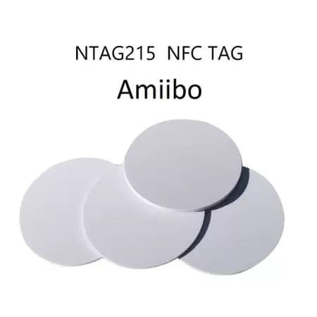 Tags Cartão Disco Pvc Nfc Ntag215 Backup Tagmo Amiibo