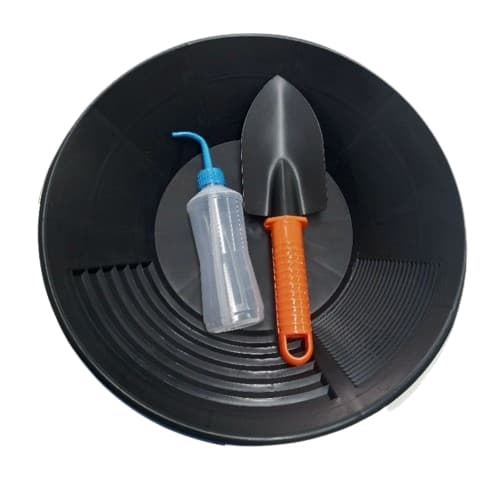 Kit Garimpo Bateia Americana + Mini Pa + Sugador