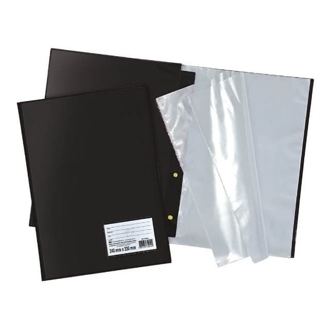 Kit 10x Pasta Catálogo 50 Plásticos A4 Dac Organizadora Tradicional Hinos Documentos