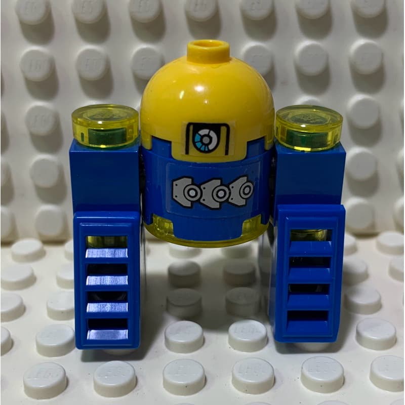 Lego Star Wars MOC Astromech Droid azul e amarelo 17 peças novas Lego original