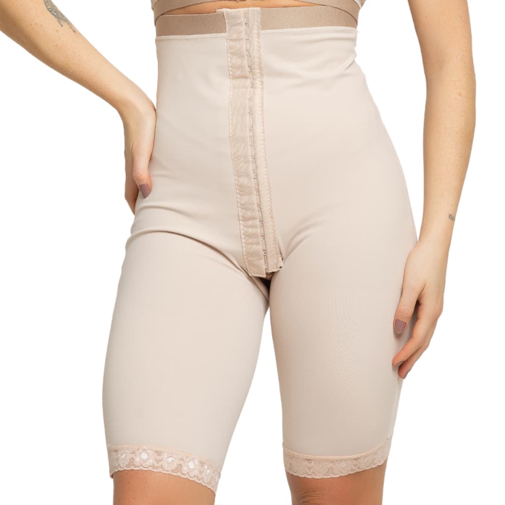 Bermuda Pós Parto Short Cinta Feminino Abdominoplastia