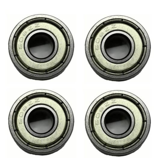 05 ROLAMENTOS 608 + 05 CALÇOS PARA ROLAMENTOS CASO QUEIRA TROCAR AS BUCHAS 8MM